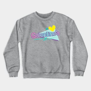 90's Retro Galentine's Day Crewneck Sweatshirt